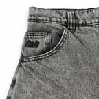 Storm Grey Baggy Jeans - TANABASE