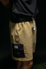 Cargo Shorts Dual Color Beige - HUNCH