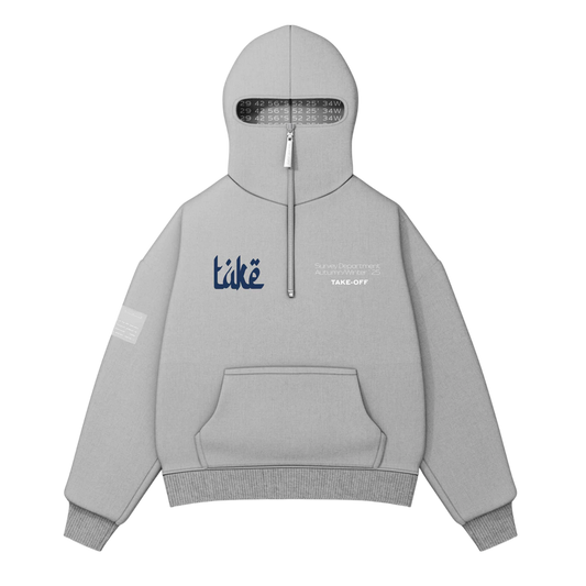 Survey Ninja Zip Hoodie - TAKE-OFF