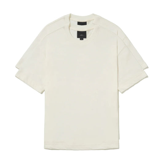 Camiseta Regular "Basic Pack" Offwhite - Elo em Comum