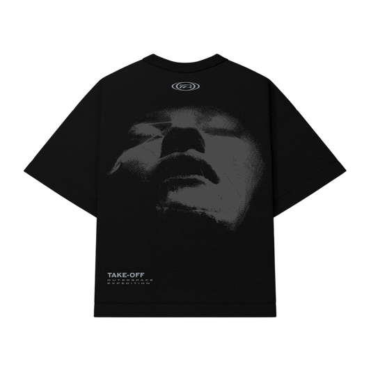 Blur Black Tee – TAKE-OFF