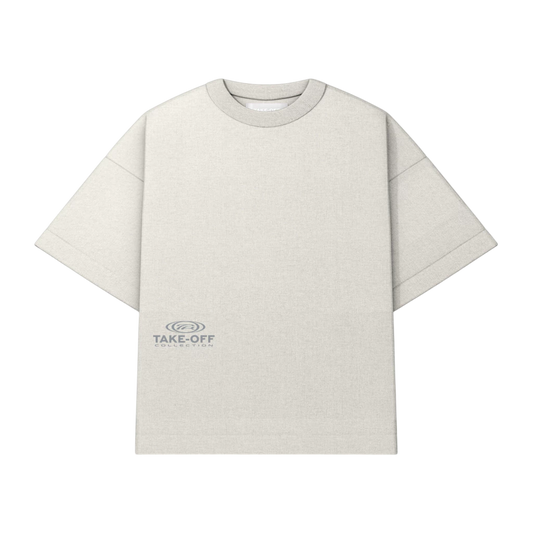 Blur Offwhite Tee – TAKE-OFF