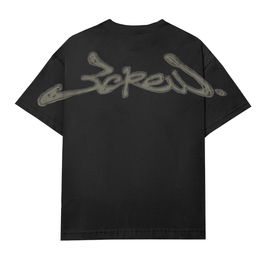 Camiseta Assinatura Logo Handmade Preta - BARRA