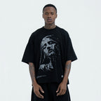 Creed Black Boxy Tee