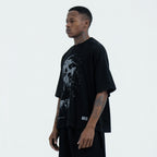 Creed Black Boxy Tee