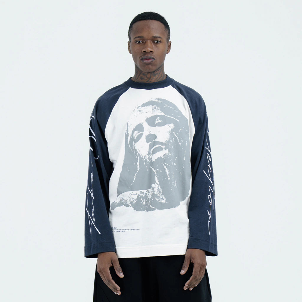 Creed White/Blue Longsleeve