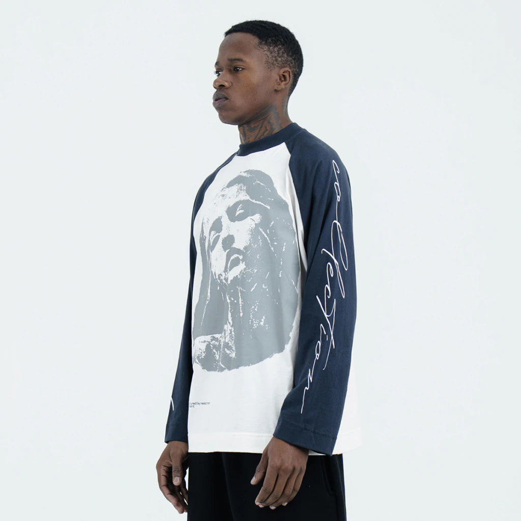 Creed White/Blue Longsleeve