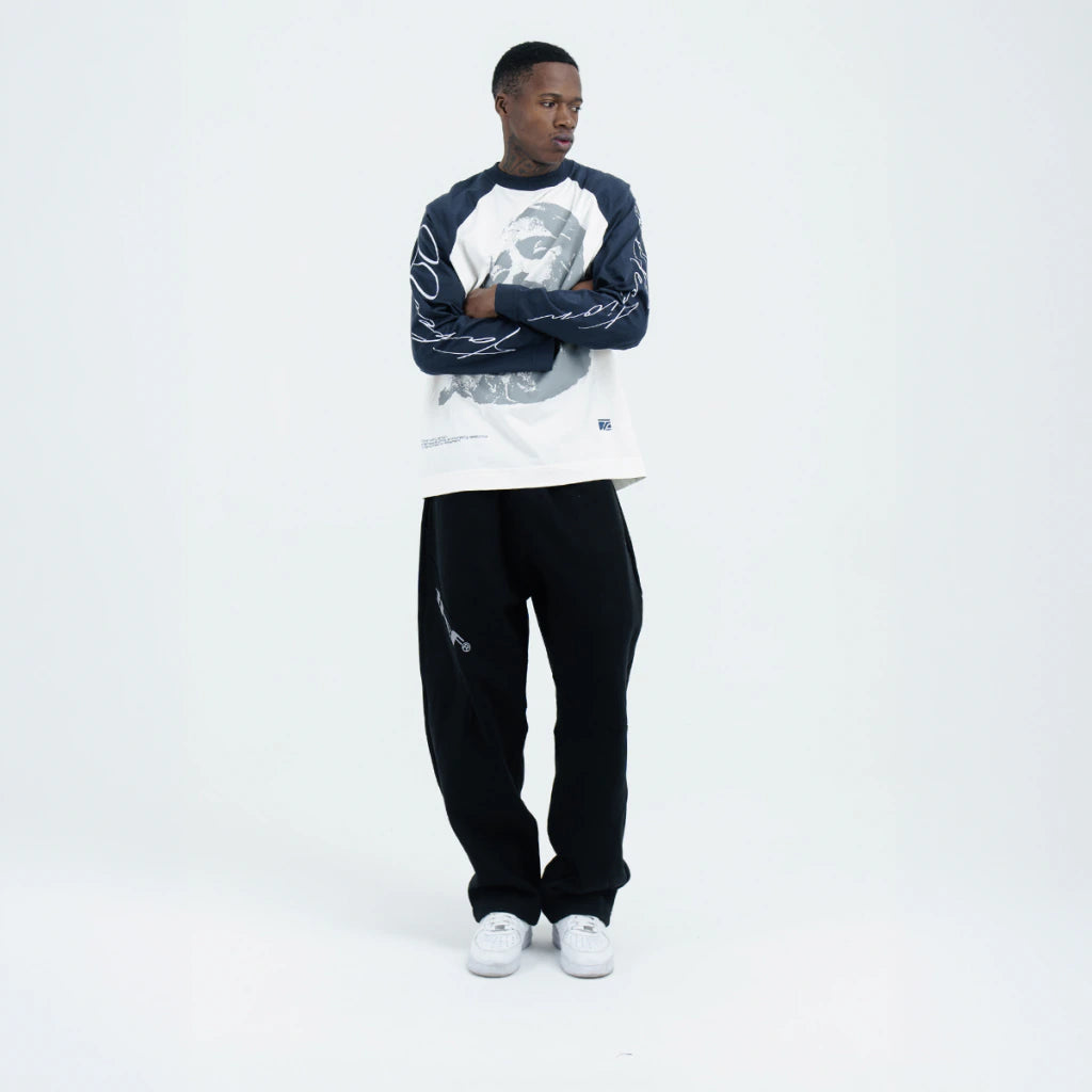 Creed White/Blue Longsleeve
