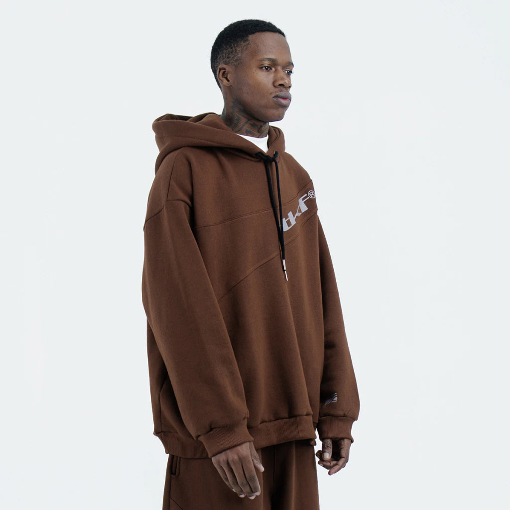 Double Layer Mocha Hoodie