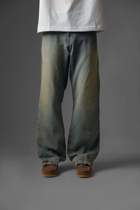 Wide Jeans Mud - SEABIRD