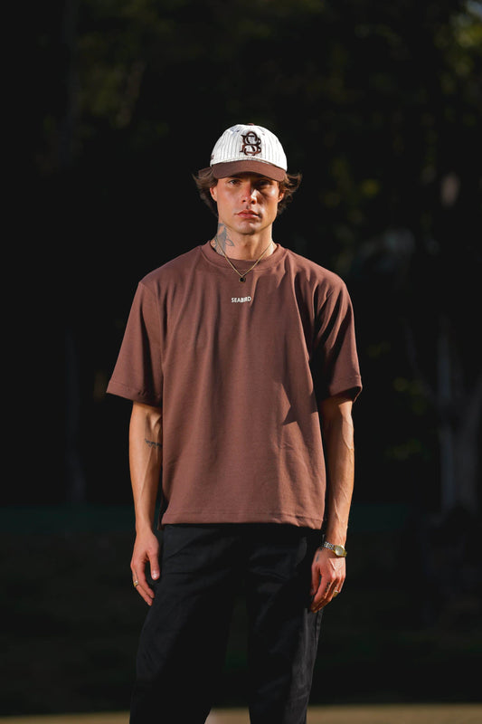 Basic Tee Marrom - SEABIRD