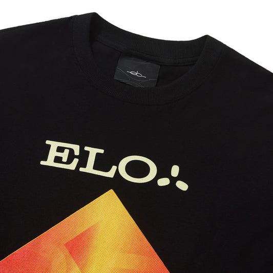 Camiseta Regular "Sony" Preta - Elo em Comum