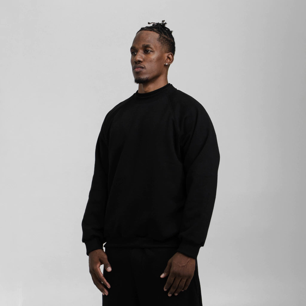 Essential Black Crewneck - QUIET