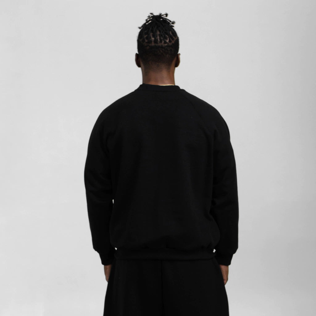 Essential Black Crewneck - QUIET