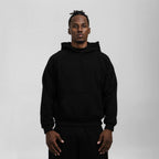 Essential Black Hoodie - QUIET
