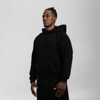 Essential Black Hoodie - QUIET