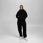 Essential Black Hoodie - QUIET