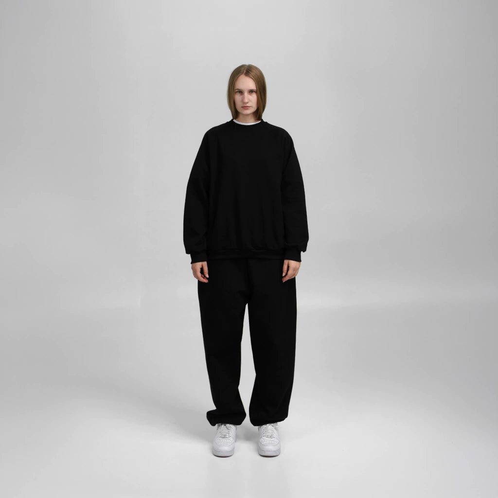 Essential Black Sweatpants - QUIET