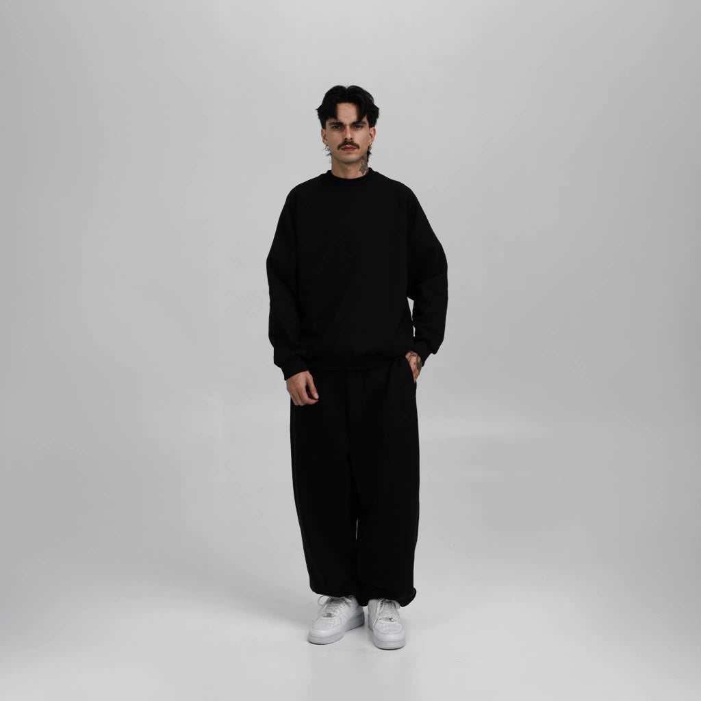 Essential Black Sweatpants - QUIET