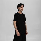 Essential Slim Black Tee - QUIET