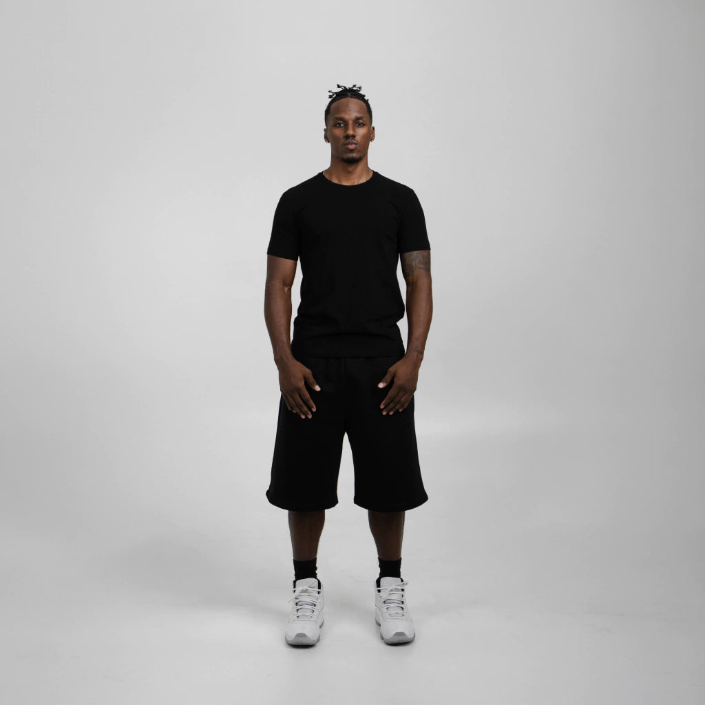 Essential Slim Black Tee - QUIET