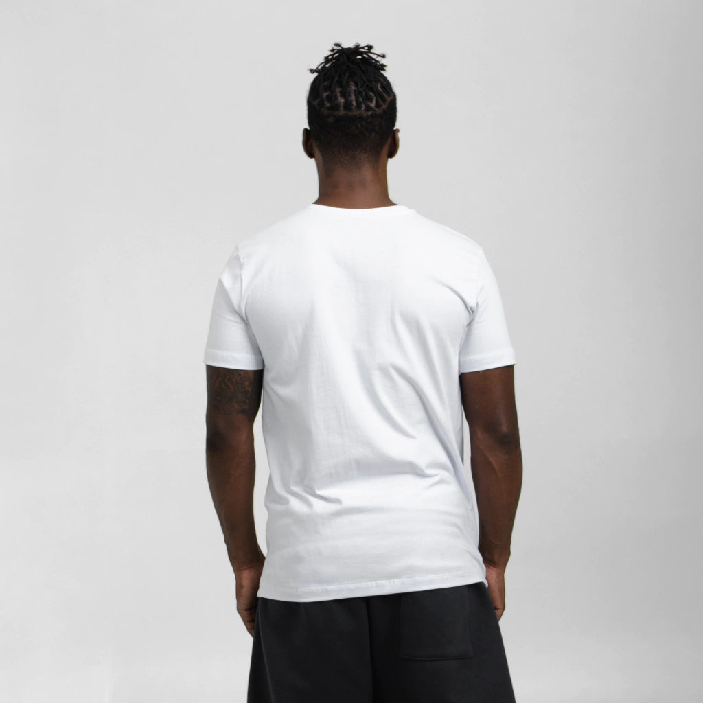 Essential Slim White Tee - QUIET