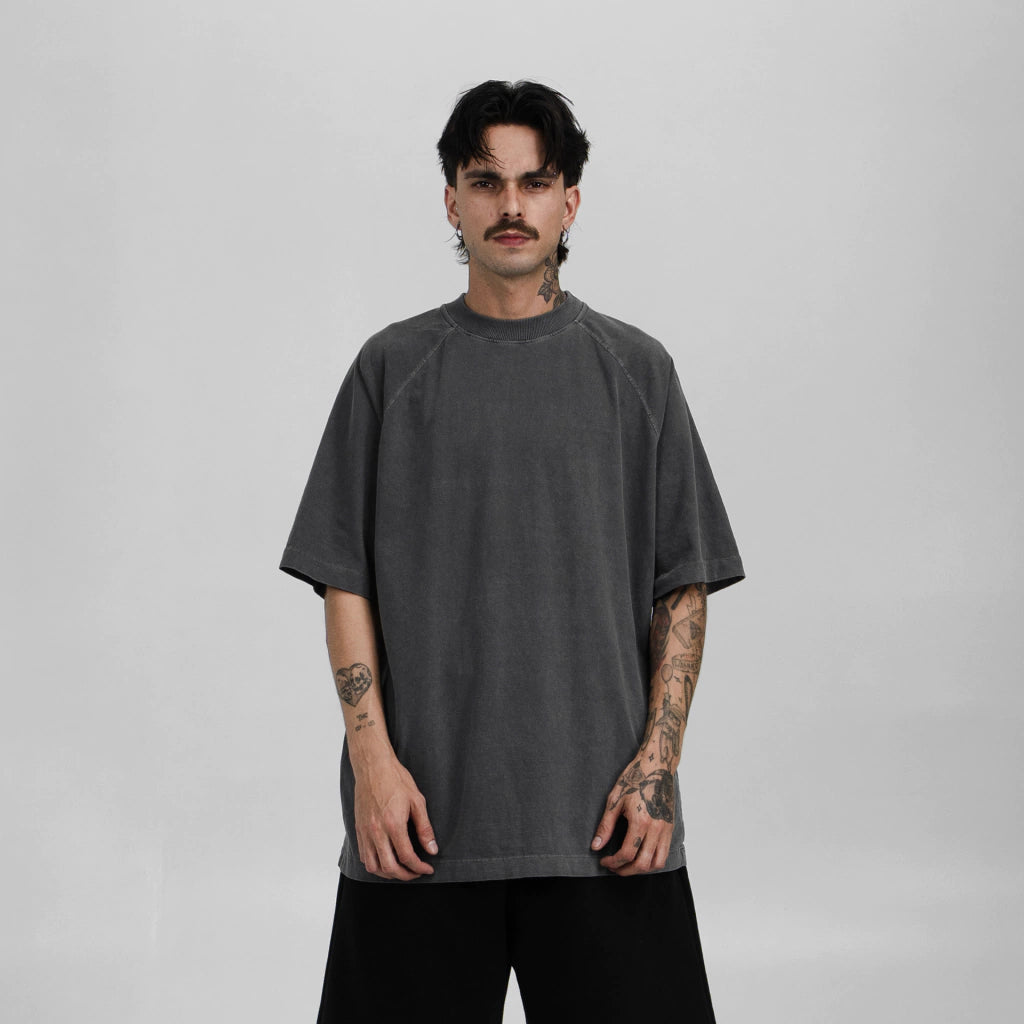 Essential Stoned Grey Tee - QUIET