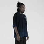 Faded Black/Blue Boxy Tee
