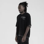 Faded Black/Grey Boxy Tee