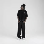 Faded Black/Grey Boxy Tee