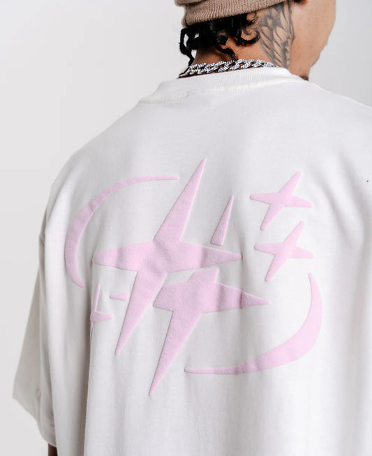 Camiseta AB Galaxy Puff Off White  - Anty Brand