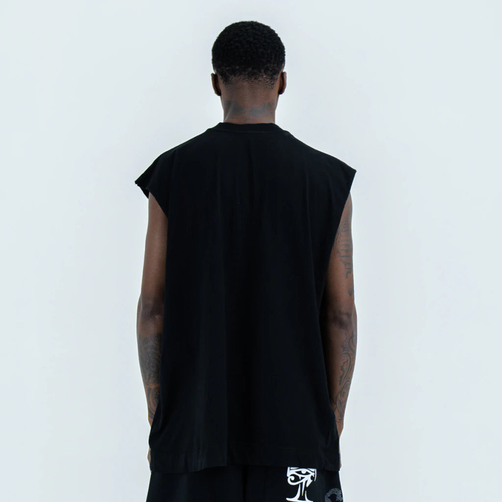 Horus Black Cut Tee