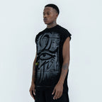 Horus Black Cut Tee