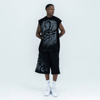 Horus Black Cut Tee