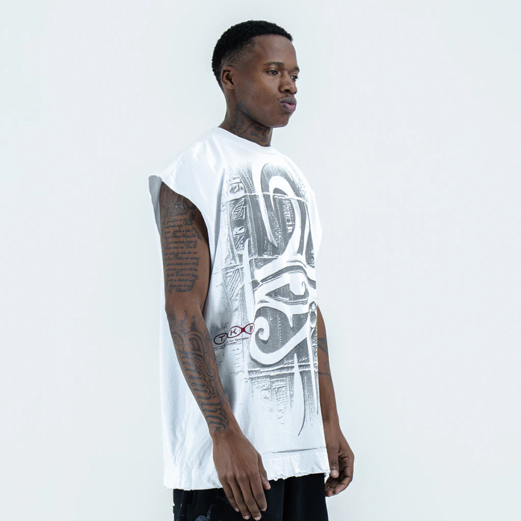 Horus Offwhite Cut Tee