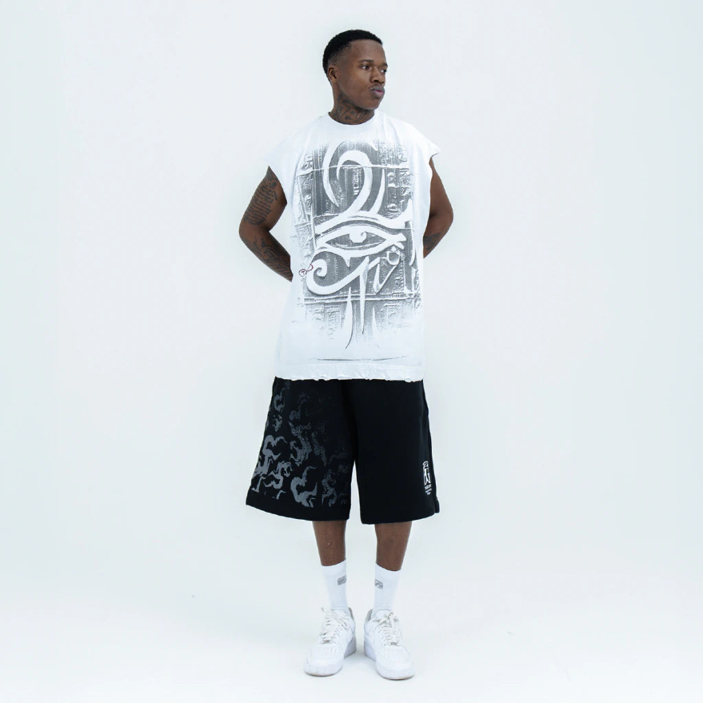 Horus Offwhite Cut Tee