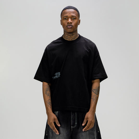 Blur Black Tee – TAKE-OFF