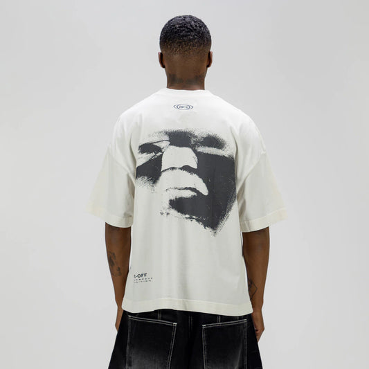 Blur Offwhite Tee – TAKE-OFF