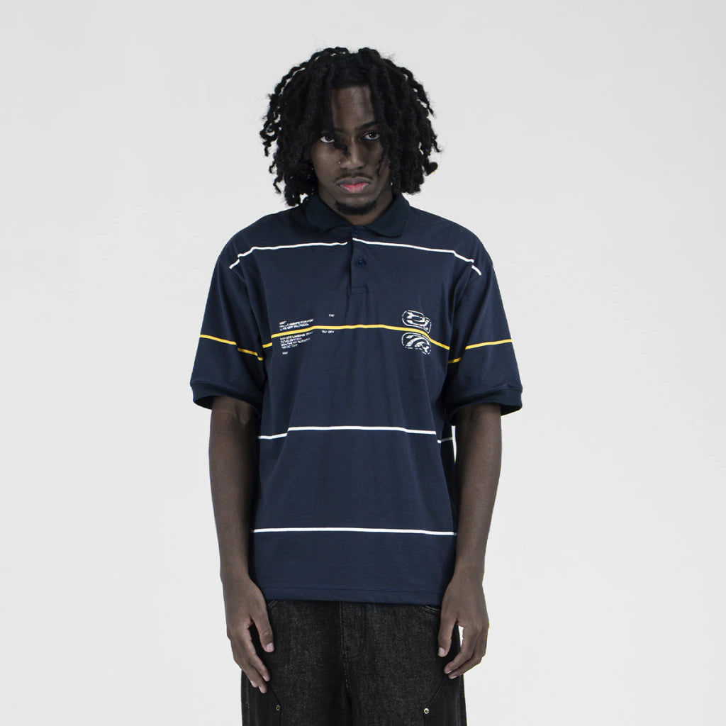 Lines Midnight Polo Shirt