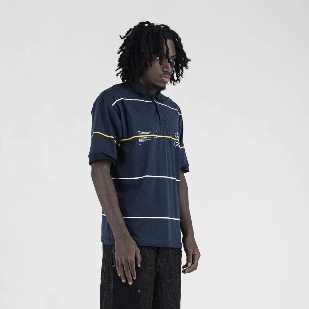 Lines Midnight Polo Shirt