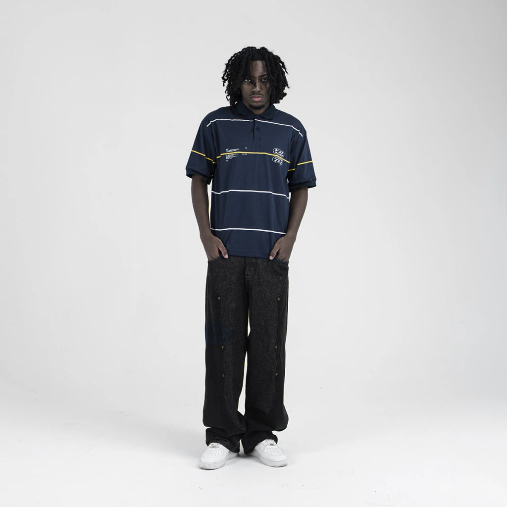 Lines Midnight Polo Shirt