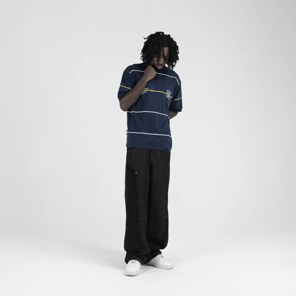 Lines Midnight Polo Shirt