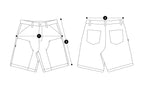 Rivet Twill Shorts - DISTURB LTDA