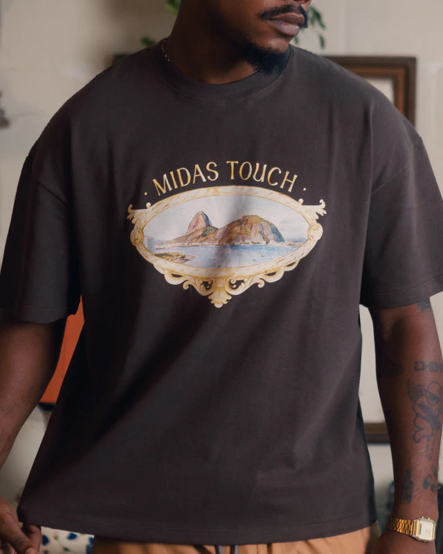 Sugar T-shirt Brown - MIDAS TOUCH
