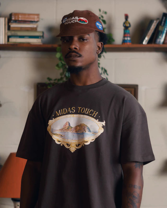 Sugar T-shirt Brown - MIDAS TOUCH