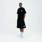 Motion Black Sweatshrit Shorts