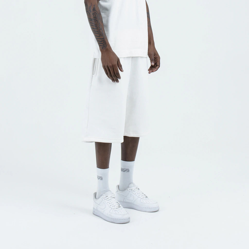Motion Offwhite Sweatshrit Shorts