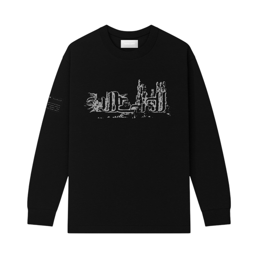 Terrain Black Longsleeve - TAKE-OFF