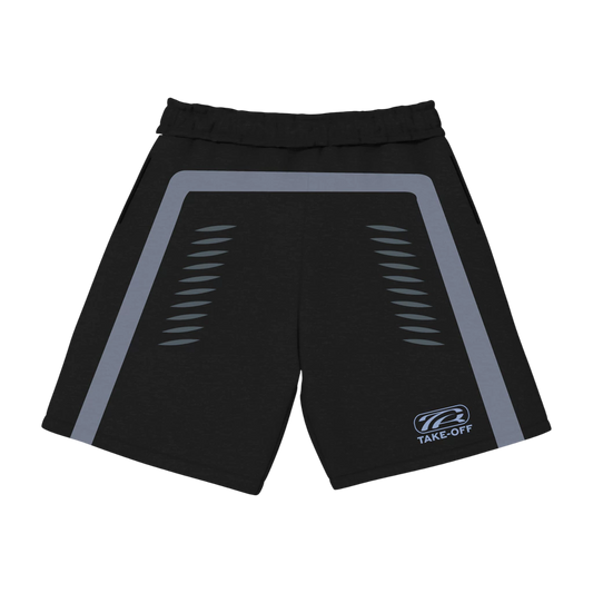 Core Black Sweatshirt Shorts – TAKE-OFF