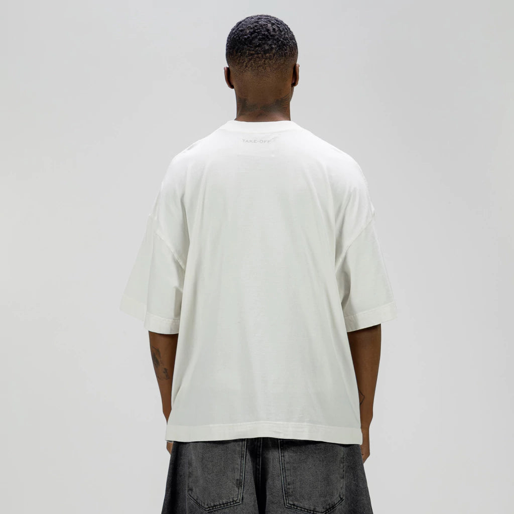 Overlay Offwhite Boxy Tee - TAKE-OFF